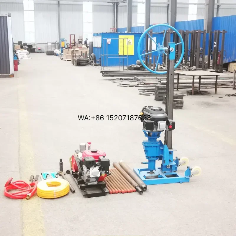 Wmwmnu Small Portable Core Sample Drilling Rig Mini Core Drilling for Geological Exploration Field Survey Rock