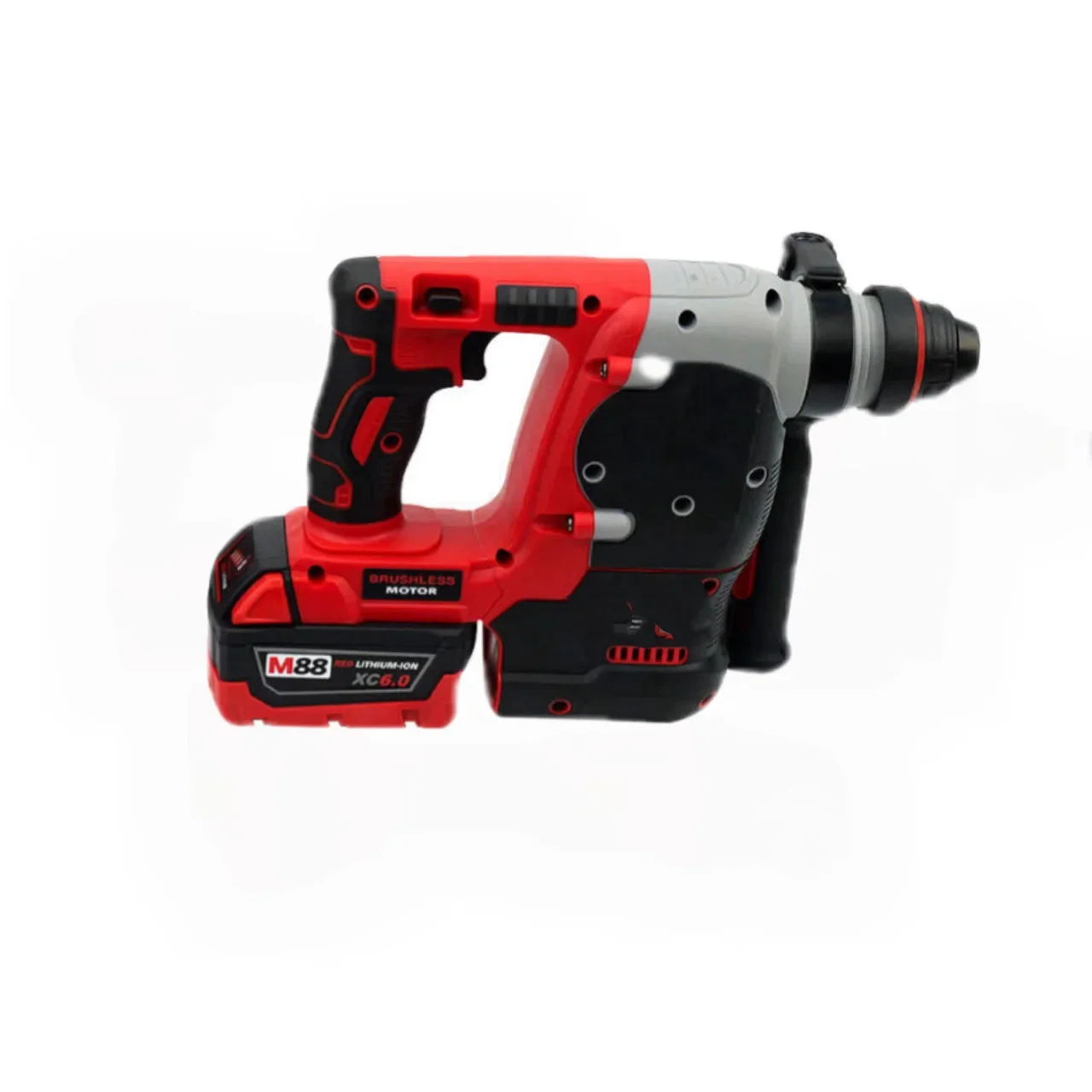 

excellent 20V Cordless Lithium Power Hammer Drill Set Household DIY Grade Light Brushless Motor Compact Concrete Wall Power Dr