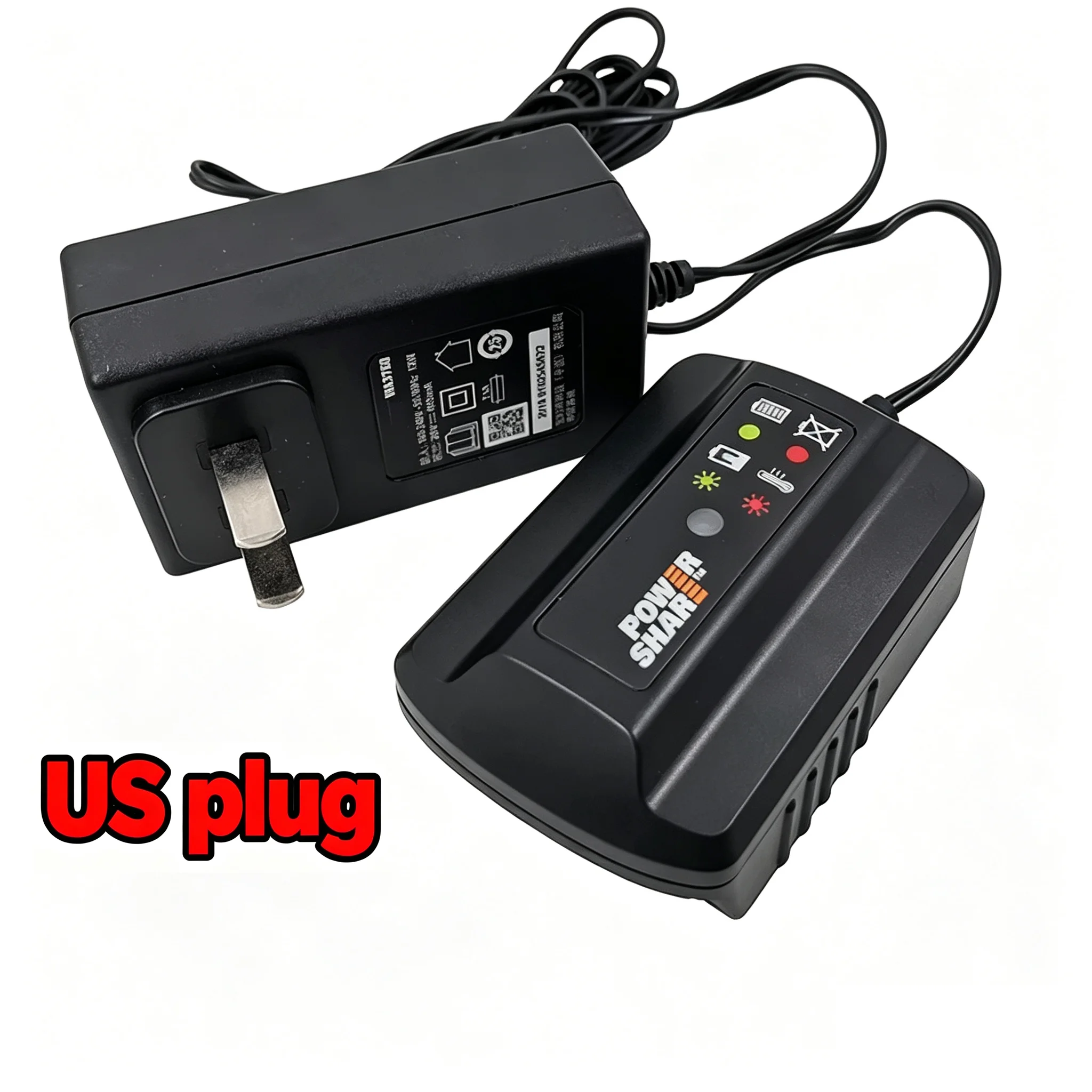 WA3760 Lithium Battery Charger For Worx 20V WA3551 WA3572 WA3550 WA3553 WG629 WA3860 WA3760 WA3880 Li‑ion Battery Case