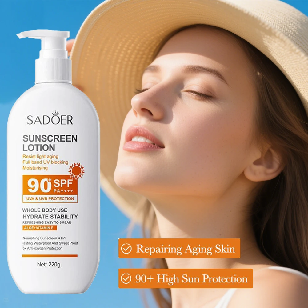 220g Sunscreen Cream SPF 90+ U - Face Moisturizer Spf review and price