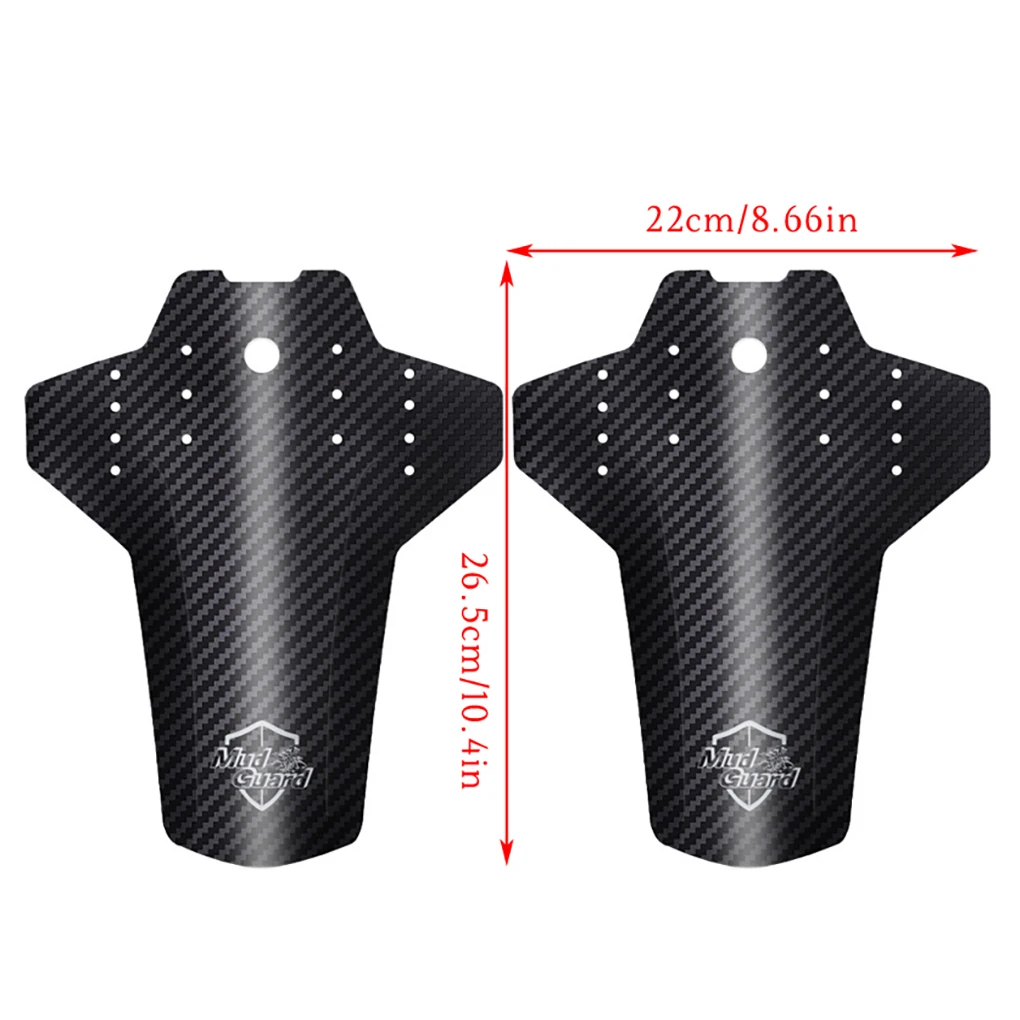 Bike Fenders Lightweight Portable Mountain Bike Mudguard Fenders Dirtboard Cycling Mudguards Parts for Easy Installment