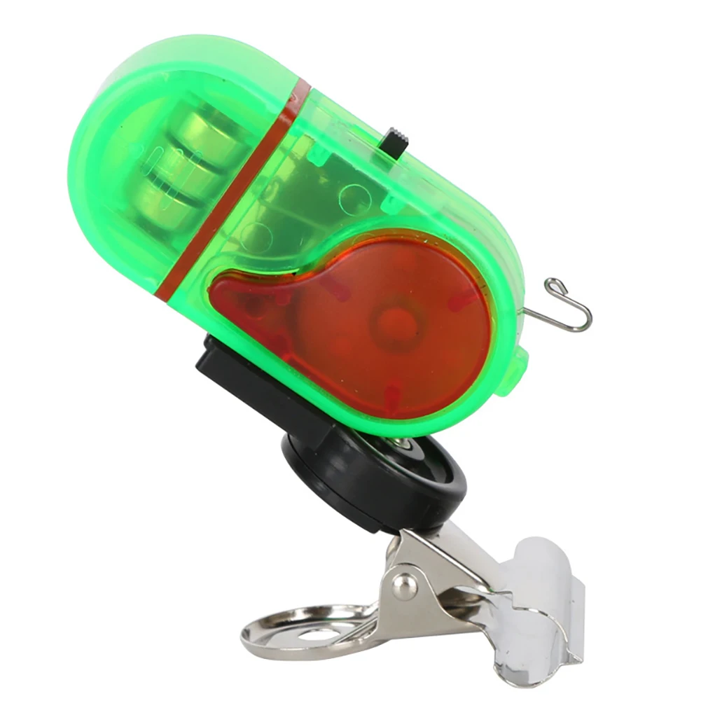 Fish Bite Lure Alarm Double-lamp Electric Fishing Alarm High Volume Alert Alarm Sound Bell Sensitive Accessories Fishing Tackle