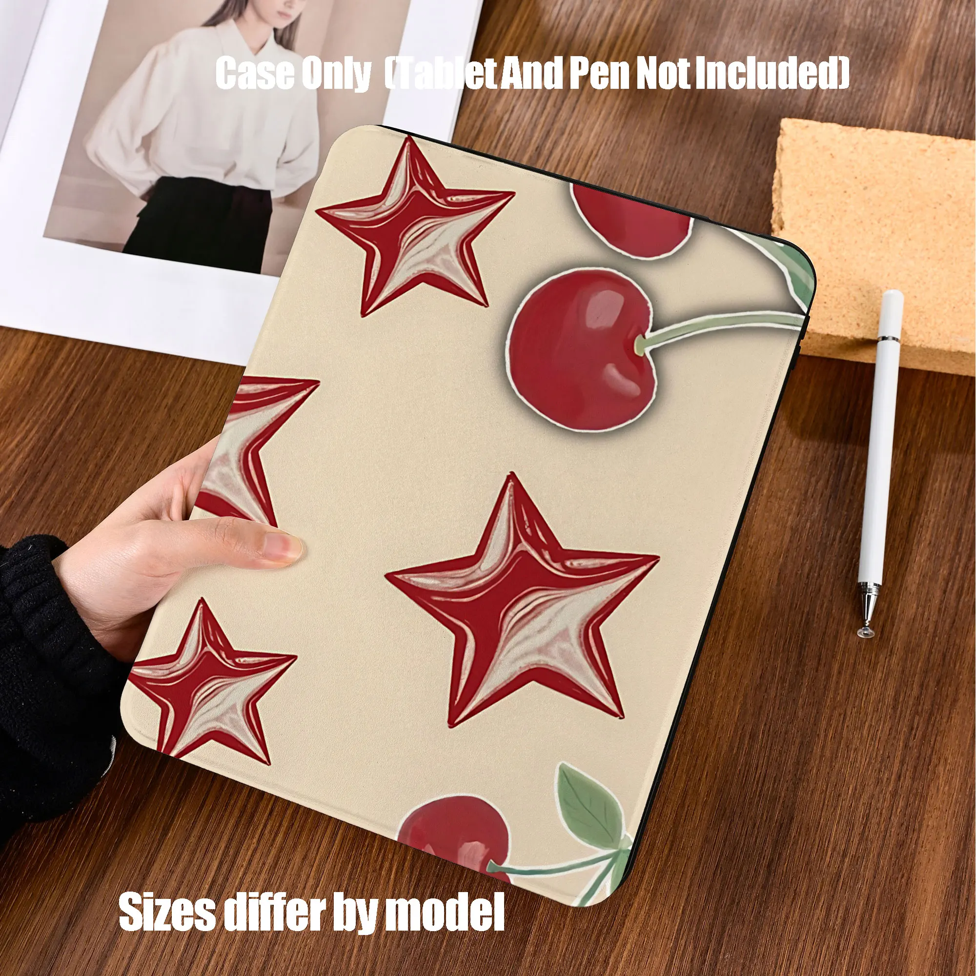 Shockproof TPU Tablet Protective Case with Pencil Holder Auto Sleep Wake for Apple /Samsung/Xiaomi/Redmi/Huawei/Honor