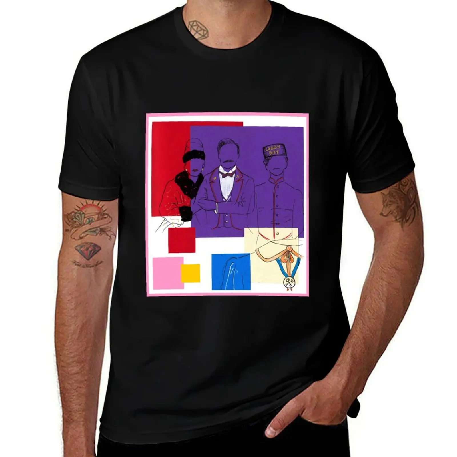 

The Grand Budapest Hotel T-Shirt Work Wear Lightweight Tee