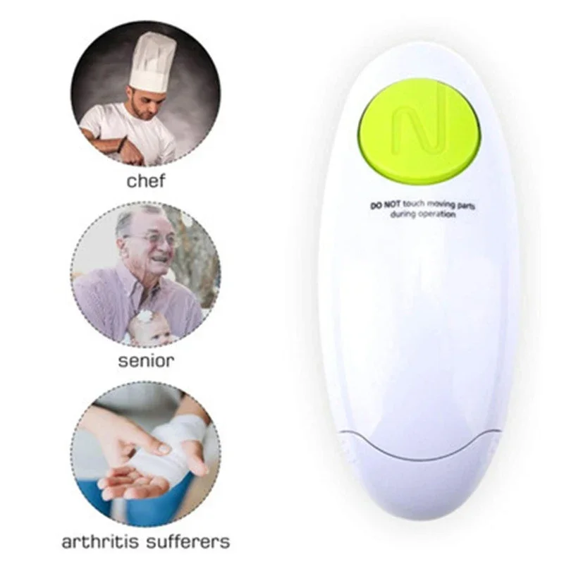 NF Electric binaural can opener BH-757 bottle opener one-button automatic bottle cap opening (self-provided AA battery)