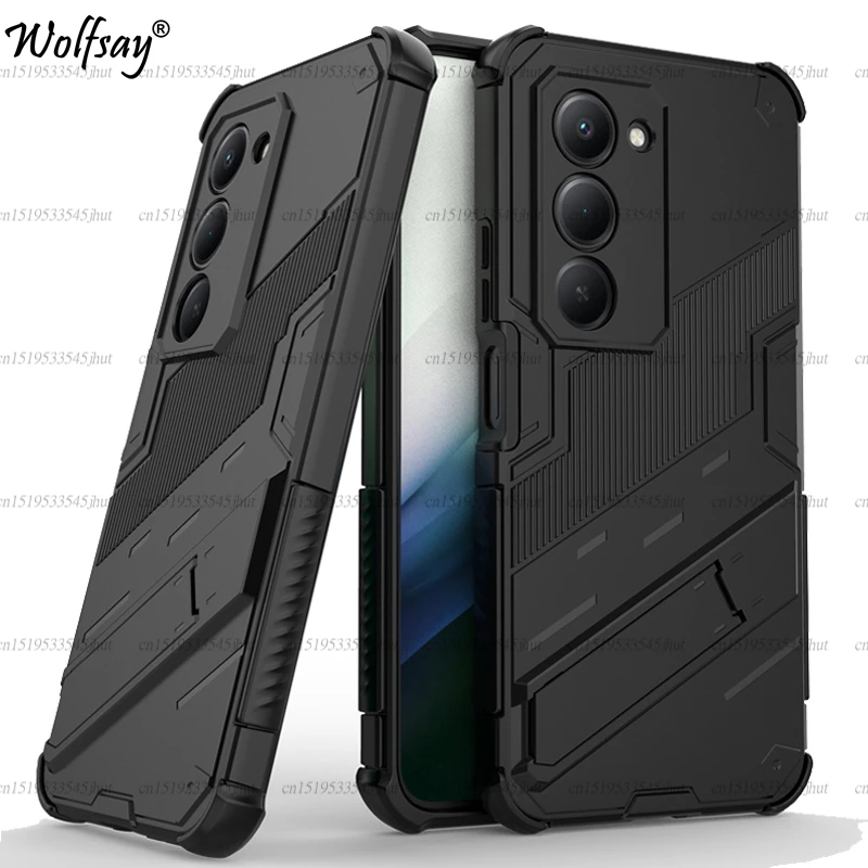 Caso titular do telefone para xiaomi redmi 15 caso à prova de choque anti-knock armadura capa traseira completa para redmi 15 caso para redmi 15 6.9 polegada