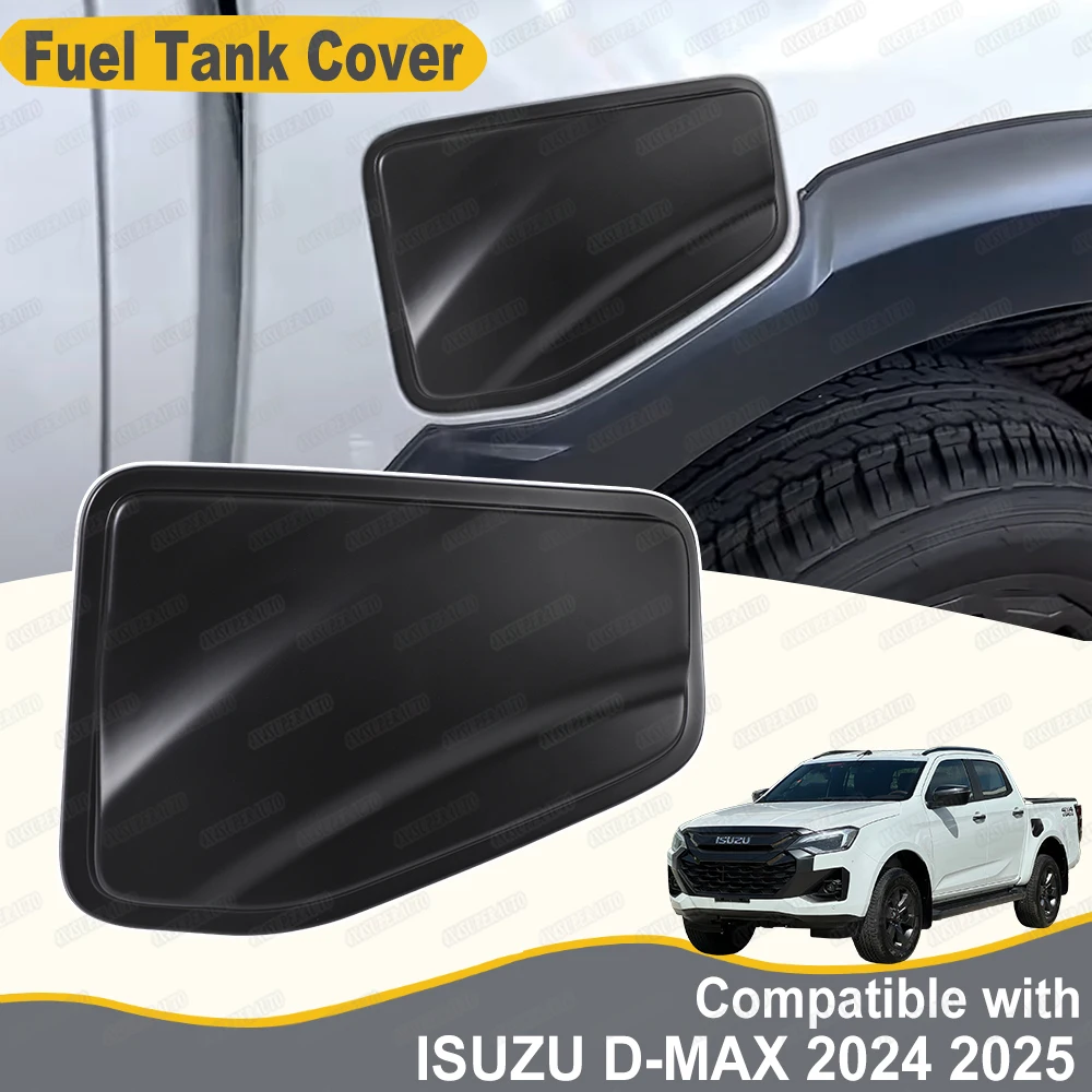 

Fuel Tank Cover for ISUZU D-Max DL40 V-Cross 2024 2025 Double Cab Matte Black Fuel Filler Cap Car Exterior Accessories Auto Part