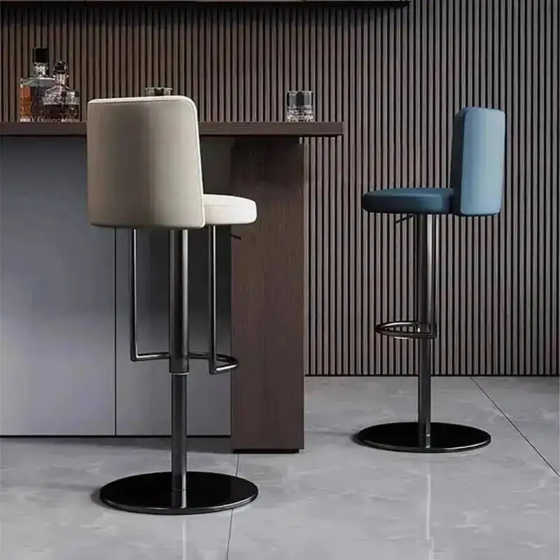

Скандинавский барный стул с регулируемой высотой, современный роскошный барный стул премиум-класса для гостиной, удобная банкетная мебель для столовой