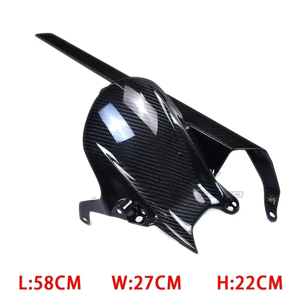 Koolstofvezel Motorfiets Achterspatbord Voor Yamaha MT09 FZ09 2021-2024 Wiel Hugger Spatbord Modder Splash Guard Mt 09 sp MT-09 2022