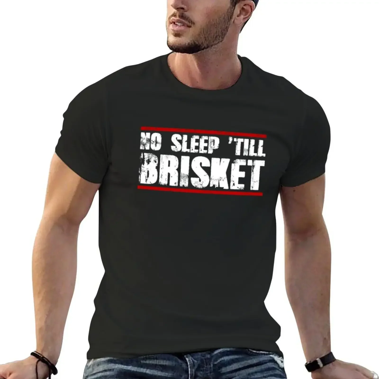 No sleep 'till brisket T-Shirt graphic tee shirt designer shirts essential t shirt graphic t shirts tshirts for men