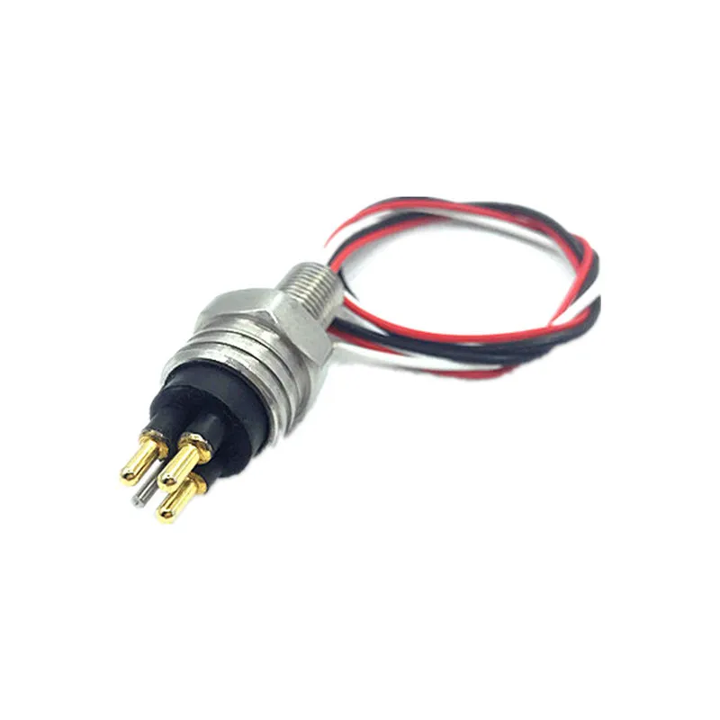 Underwater Connector, Deep Sea Waterproof Plug, 4-pin Subsea Male Connector, MCBH4M Compatible Connector