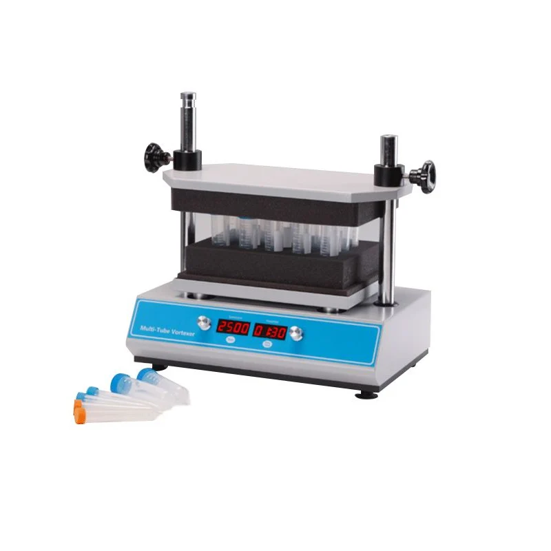 HD-2500 multi tube vortex mixer, multi-channel test tube mixer, four-dimensional rotary mixer