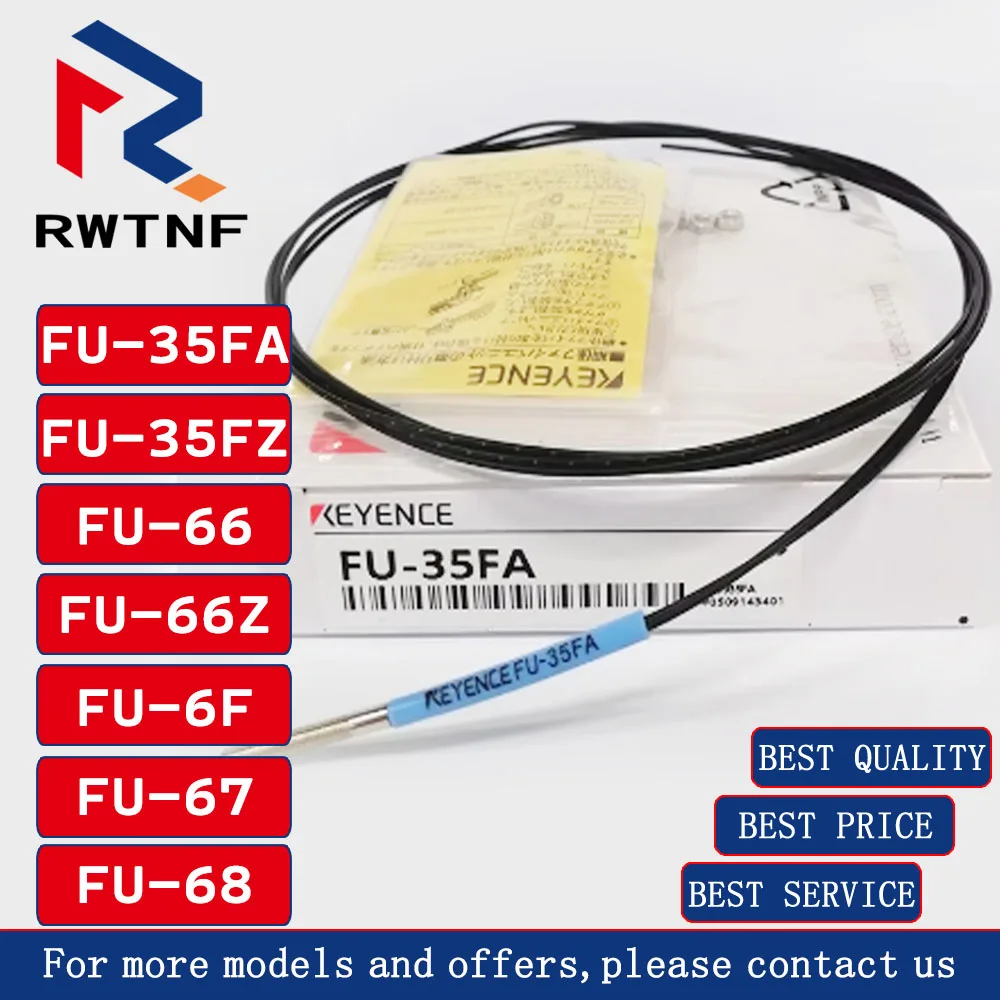 Gloednieuwe Echte FU-35FA FU-35FZ FU-66 FU-66Z FU-6F FU-67 FU-68 KEYENCE, glasvezel sensor lijn