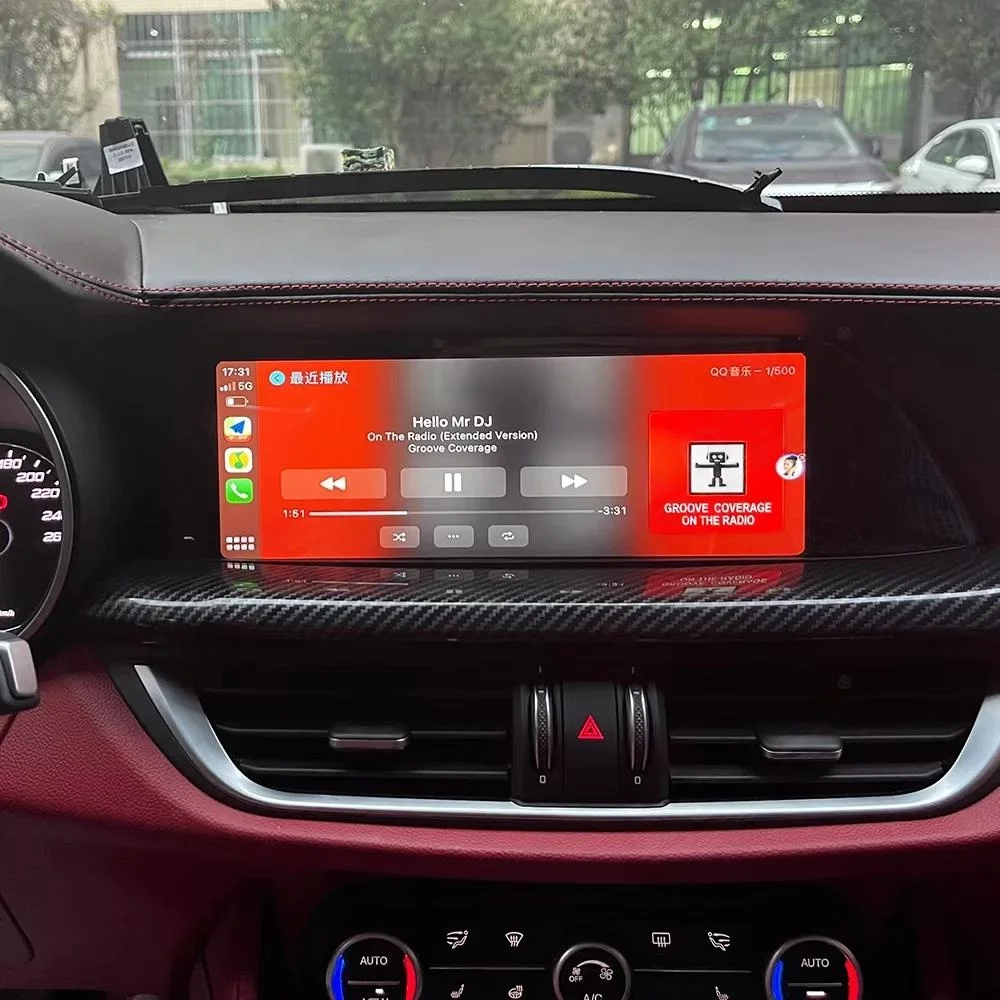 Android System Car Multimedia For Alfa Romeo Giulia Stelvio 2016 2017 2018 -2021 Touch Screen GPS Navi Auto CarplayMusic Radio