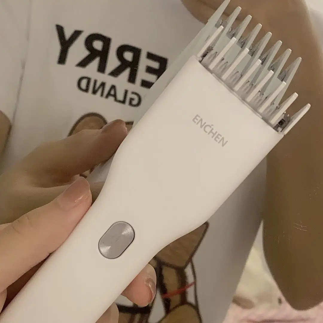 Enchen boost-男性用のプロの電動バリカン,ワイヤレス,高速,タイプc充電,セラミック,ヘアカット機,大人用トリマー