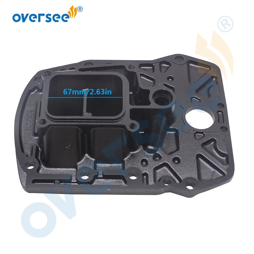 

6F5-41137 Guide Exhaust Plate For Yamaha Outboard Motor 2T 40G 40J Series Partsun T36-00010001 Outlet Manifold