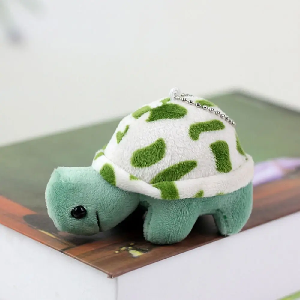 Present Plush Pendant Stuffed Animal Tortoise Plush Keychain Tortoise Keychain Plush Turtle Keyring Schoolbag Decoration