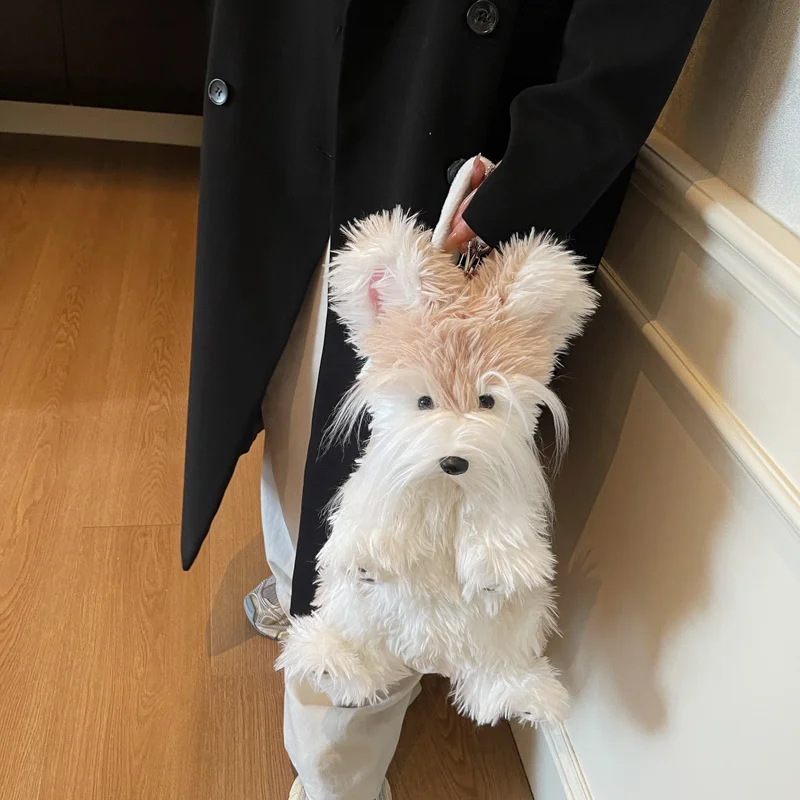 حقيبة ظهر إبداعية للكلاب والقطط من شناوزر، حقيبة كتف فائقة النعومة، دمى حيوانات كرتونية، هدية عيد الميلاد والهالوين، ديكور عصري