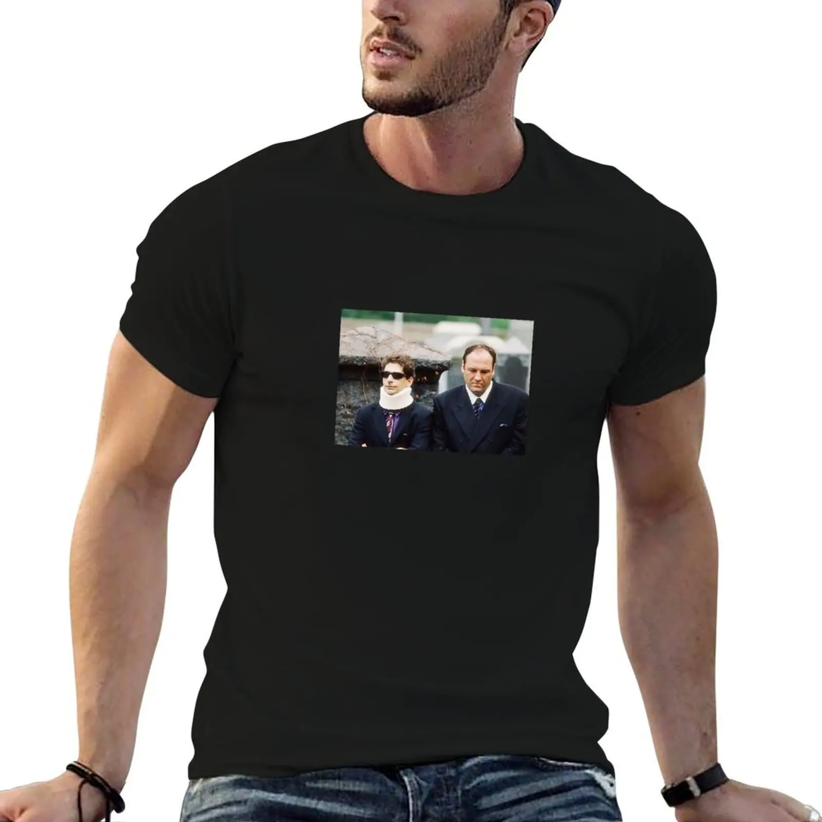 Chrissy 2 - feat- Sad Tony nt, the sopranos, tony soprano, james gandolfini, christopher, moltisanti, michael For Fans T-Shirt