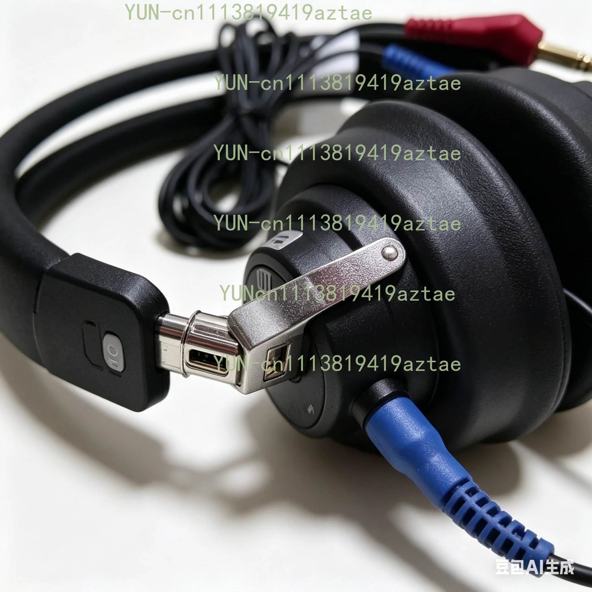 10 Ohm Air Conduction Test Transducer Speaker, Audiometer Replacement Accessory Speaker for Hearing Testing Equipment