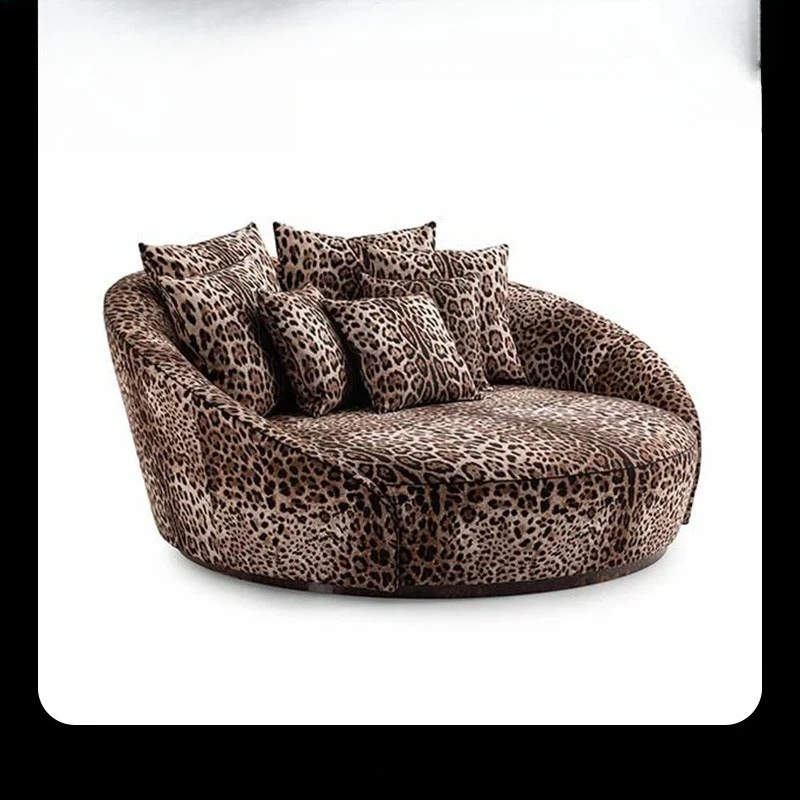 High-end fabric sofa, custom living room furniture for luxury homes in the Middle East