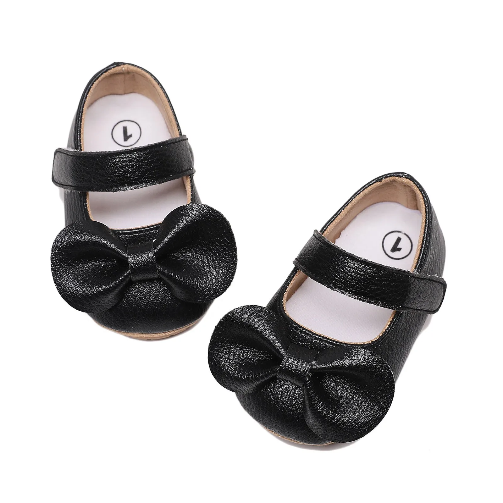 Sandales filles taille 4 infantile filles chaussures simples nœud premiers marcheurs chaussures enfant en bas âge sandales princesse chaussures bébé berceau chaussons