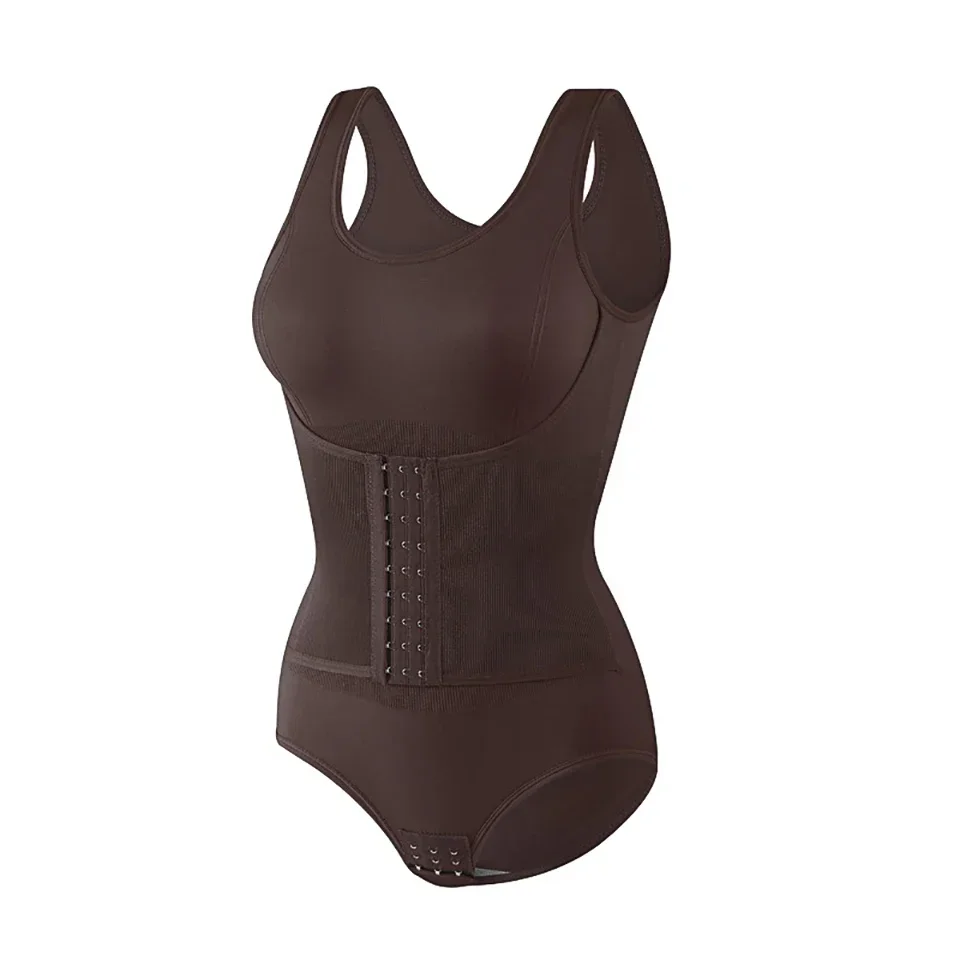 Nieuwe bodysuit shapewear met ritsriem Dames buikcontrole Fajas Body Shaper Taille Trainer Afslankende Cincher Corset Tops