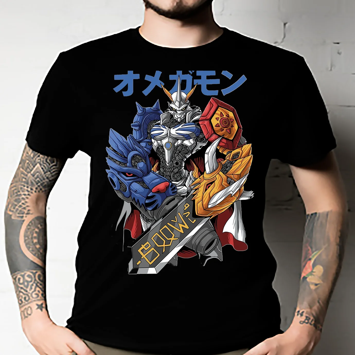 Mecha Omegamon Classic T-Shirt Unisex All Size