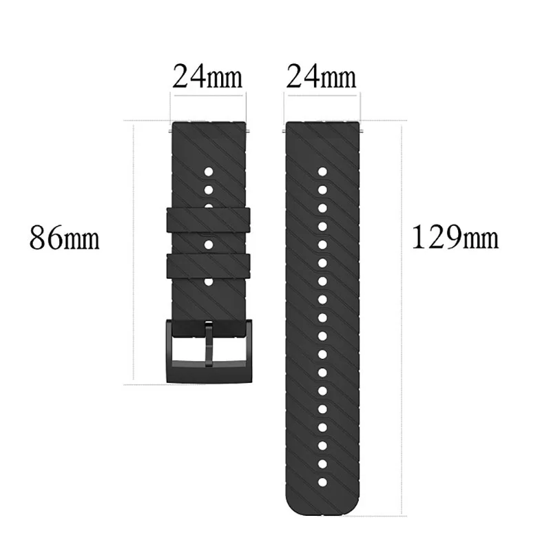 RISE-Pulseira para Smartwatch, Pulseira De Silicone, Pulseira De Relógio, Pulseira, Cinto De Pulso, Suunto 7, Suunto9