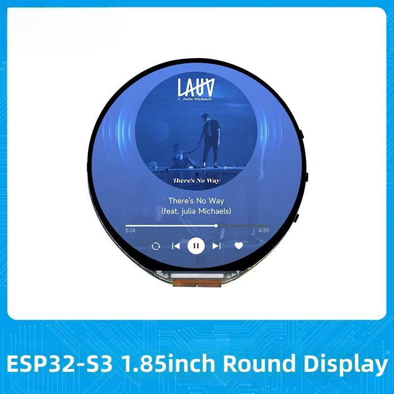 esp32-s3-185inch-round-display-development-board-360×360-pixels-32-bit-lx7-dual-core-processor-optional-function