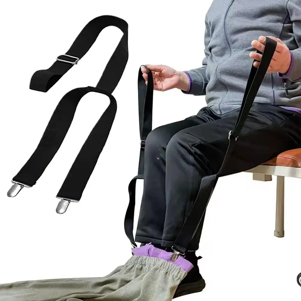 professional Pants Pull Up Aid,Adjustable Pants Assisting Belt for Elderly Disabled Pregnant,Dressing Aid for Independent Living