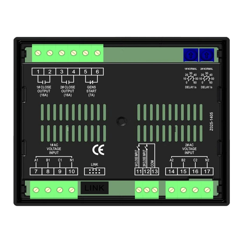 Imagem -02 - Controlador Smartgen para Medida do Gerador Controlador Hat520n Ats Hat520 Hat530n