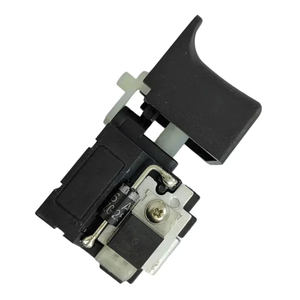 

Power Tool Accessory Electric Drill Switch DIY Repair Power Tool Repair Compact Design DC Compatible Plastic Housing