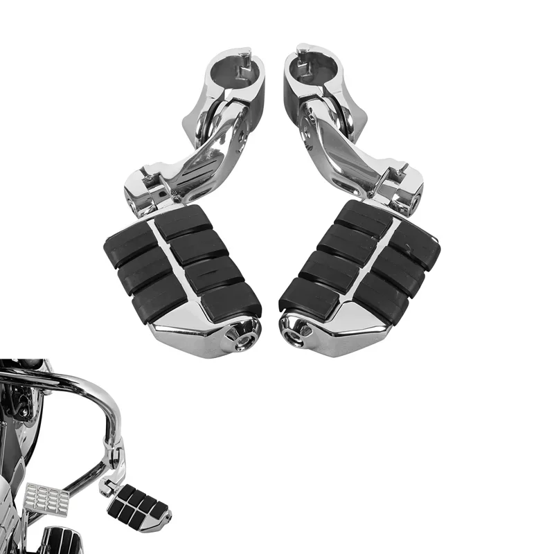 

Для Harley Touring Street Glide Honda Kawasaki Suzuki Yamaha Moto 1-1/4 "32 мм регулируемые подножки для шоссе подножки