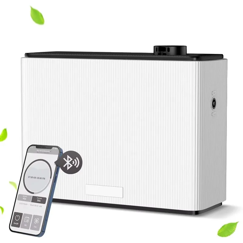 واي فاي App التحكم 1000 مللي ناشر رائحة تجارية نظام HVAC الذكي آلة الروائح فندق منزلي كهربائي بدون ماء