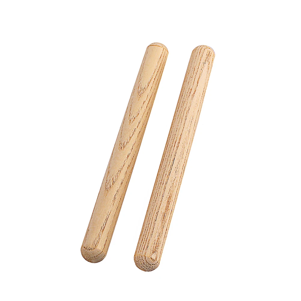 

2 pcs Mini Wooden Drumsticks Eco-Friendly Unpainted Anti-Slip For Drum Practice Beginners Professionals Rhythm Sticks Percussion