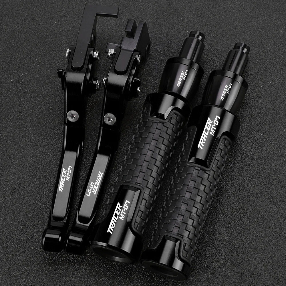 

Motorcycle Adjustable Brake Clutch Levers Handlebar Grips ends For Yamaha TRACERMT07 2016-2024 2023 2022 2021 MT 07 TRACER GT