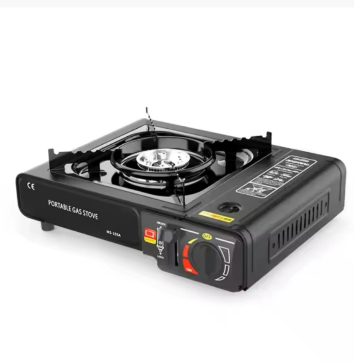 Outdoor Portable Cassette Stove Butane Gas Cooker for Hot Pot Barbecue Camping Wilderness Home Kitchen Gas Stove Household Use