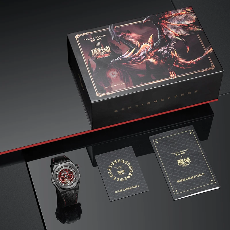 WM Horloge Automatische Mechanische Horloges Waterbestendig Klassiek Casual Zakenman Horloge Welly Merck Horloge moyu02M