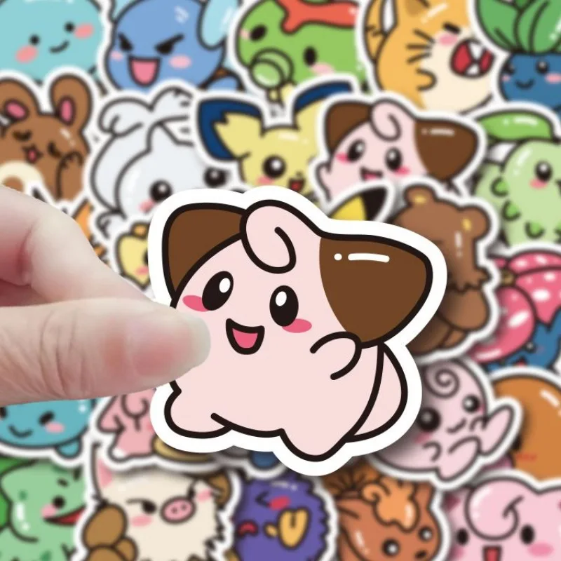 50 pz Poké Mon Pikachu Charmander Charizard Adesivo Cartoon Notebook Diario Giocattolo per bambini Custodia per cellulare Adesivo ricompensa