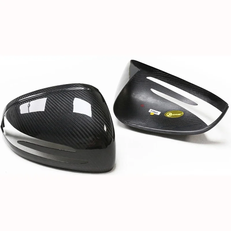 Carbon Fiber Fibre Side Mirrors Cover Caps Fit For Mercedes Benz GTamg_SLK_SLC_SLS_R172_197_231