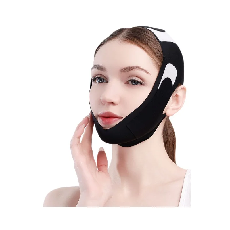 グラフェン注入フェイスリフティングストラップ小じわ軽減口コーナーリフト輪郭定義睡眠サポート再利用可能若々しい