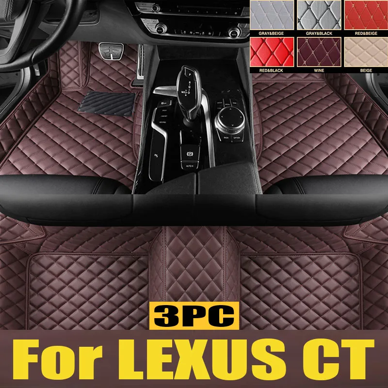 

Car floor mats for LEXUS CT series 200h CT200h 2011 2012 2013 2014 2015 2016 2017 Custom auto foot Pads automobile carpet cover