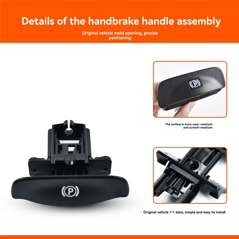 ヴィト-w639-ヴィアノ-w636-駐車リリースレバー車のハンドブレーキ内装部品スイッチ-a6394270020