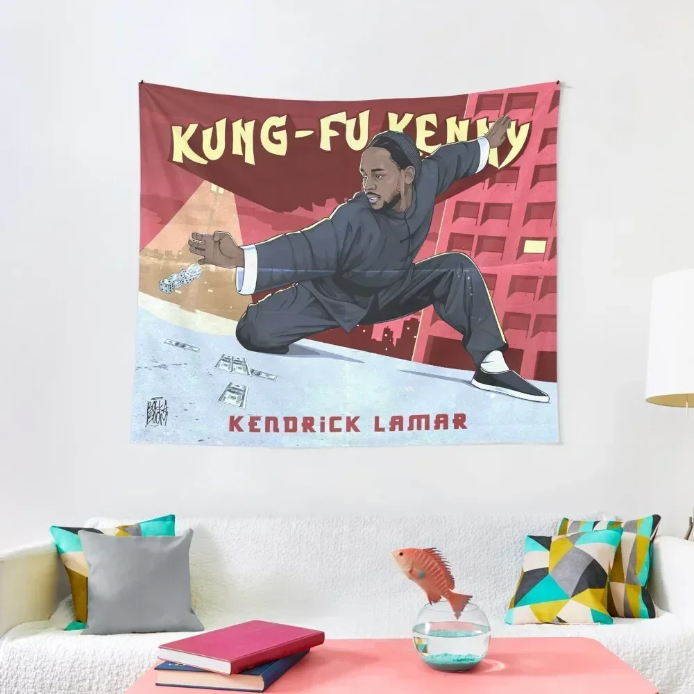 

Kung Fu Kenny Tapestry Decor For Room Aesthetic Room Decor Korean Tapestry