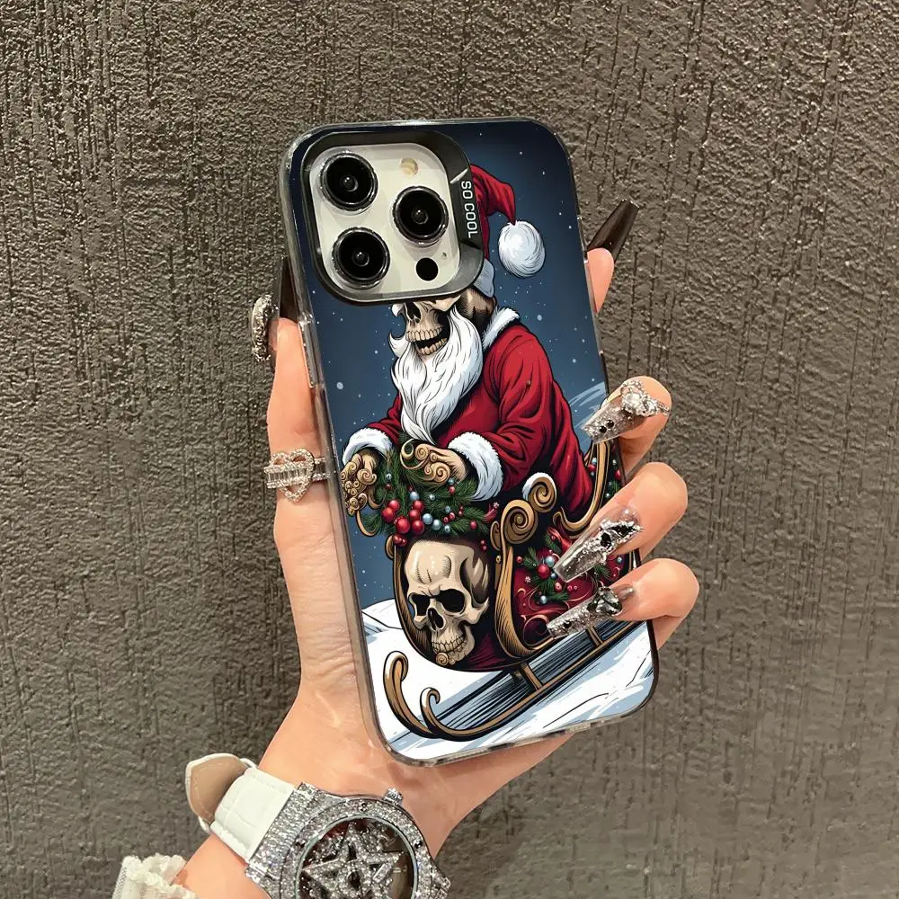 

Skeleton Skiing Phone Case case for iPhone17 16 15 14 13 12 11 Pro/ Max/Plus shock-proof rear cover anti-fingerprint