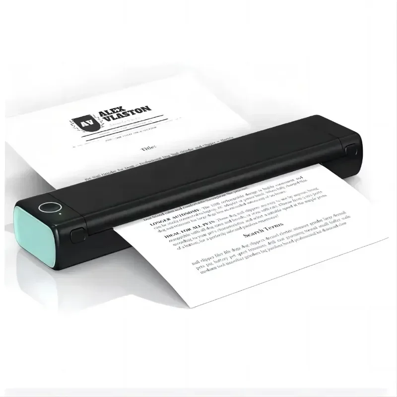 New Arrival M08f Inkless Mobile Thermal Wireless A4 Paper Home Office Portable Mini Bt Printer