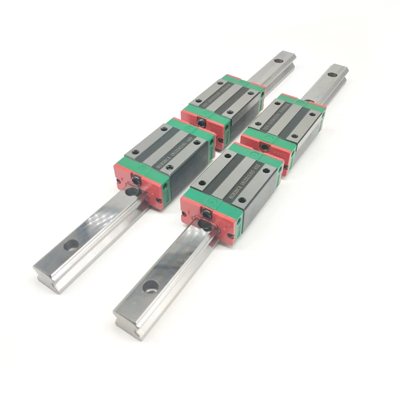 6 sets linear rail HGR20 L400/860/1240mm+SFU1605-350/800/1120/1120mm  ball screw+4 BK12/BF12+4 DSG16H nut+4 Coupler for cnc