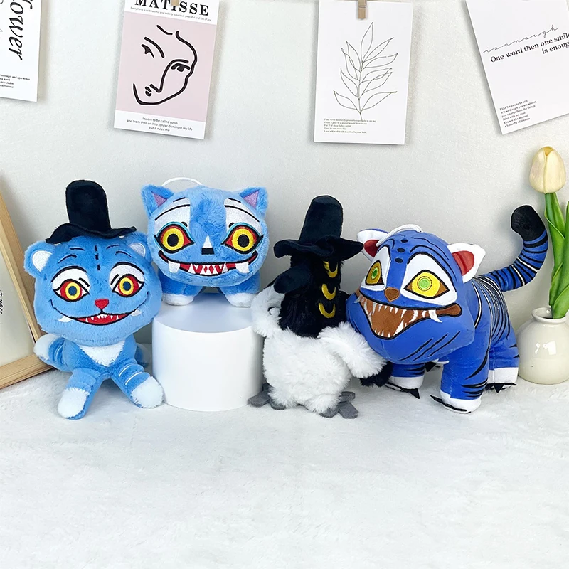 

Горячая новинка Kawaii Охотники на демонов Тигр плюшевая игрушка периферийные плюшевые игрушки милая кукла подарок на день рождения и Рождество