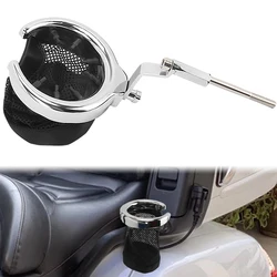 Motorcycle Drink Cup Holder Passenger Handlebar Chorme Water Drinking For Honda Goldwing 1800 GL1800 2001-2015 F6B 2013-2015